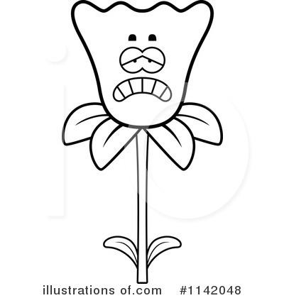 Royalty-Free (RF) Daffodil Clipart Illustration by Cory Thoman - Stock Sample #1142048