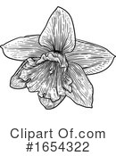 Daffodil Clipart #1654322 by AtStockIllustration