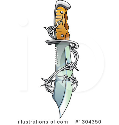 Knife Clipart #1304350 by Vector Tradition SM
