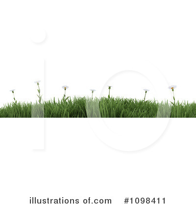 Grass Border Clipart #1098411 by KJ Pargeter