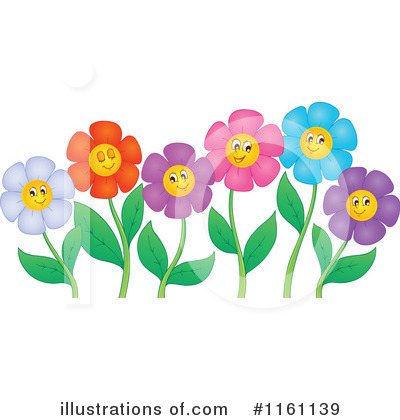 Royalty-Free (RF) Daisy Clipart Illustration by visekart - Stock Sample #1161139