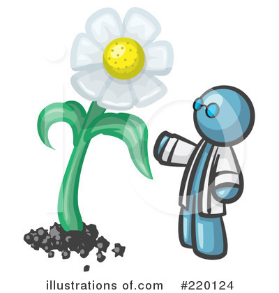 Daisy Clipart #220124 by Leo Blanchette