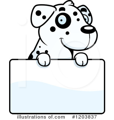 Puppy Clipart #1203837 by Cory Thoman