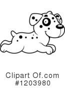 Dalmatian Clipart #1203980 by Cory Thoman