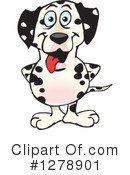 Dalmatian Clipart #1278901 by Dennis Holmes Designs