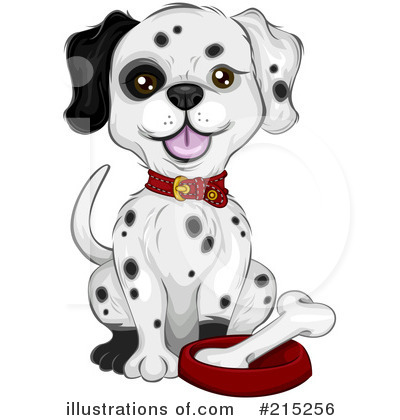 Royalty-Free (RF) Dalmatian Clipart Illustration by BNP Design Studio - Stock Sample #215256