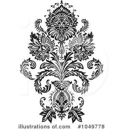 Damask Clipart #1049778 by BestVector