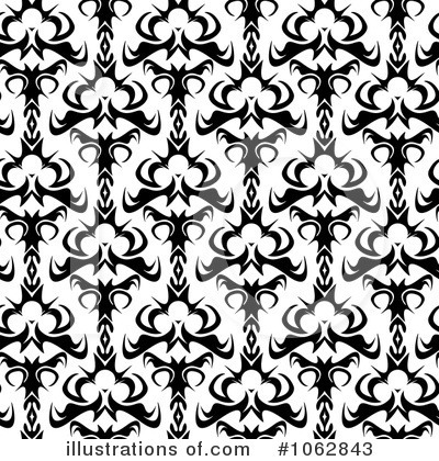 Damask Clipart #1062843 by Arena Creative