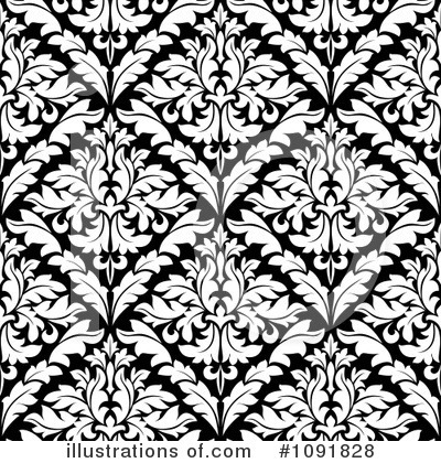 Royalty-Free (RF) Damask Clipart Illustration by Vector Tradition SM - Stock Sample #1091828