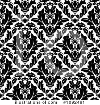 Royalty-Free (RF) Damask Clipart Illustration by Vector Tradition SM - Stock Sample #1092481