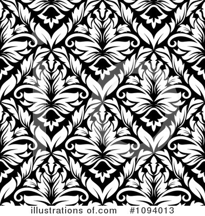 Royalty-Free (RF) Damask Clipart Illustration by Vector Tradition SM - Stock Sample #1094013