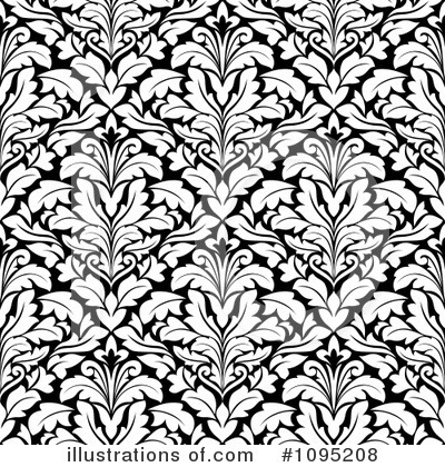Royalty-Free (RF) Damask Clipart Illustration by Vector Tradition SM - Stock Sample #1095208