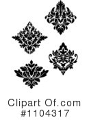 Damask Clipart #1104317 by Vector Tradition SM