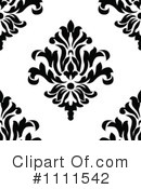 Damask Clipart #1111542 by BestVector