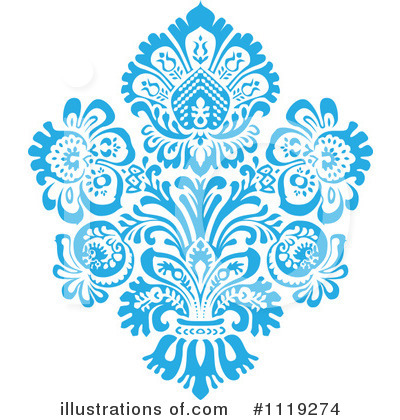Damask Clipart #1119274 by BestVector