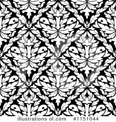 Royalty-Free (RF) Damask Clipart Illustration by Vector Tradition SM - Stock Sample #1151044