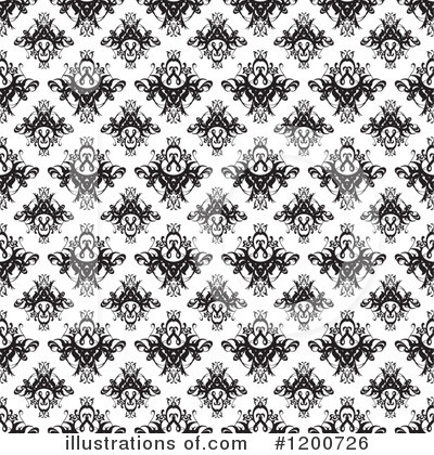 Royalty-Free (RF) Damask Clipart Illustration by Arena Creative - Stock Sample #1200726