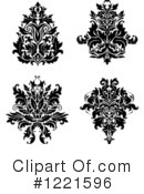 Damask Clipart #1221596 by Vector Tradition SM