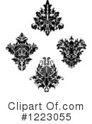 Damask Clipart #1223055 by Vector Tradition SM