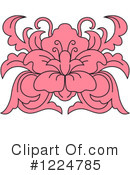 Damask Clipart #1224785 by Vector Tradition SM