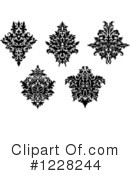 Damask Clipart #1228244 by Vector Tradition SM