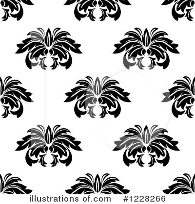 Royalty-Free (RF) Damask Clipart Illustration by Vector Tradition SM - Stock Sample #1228266