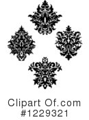 Damask Clipart #1229321 by Vector Tradition SM