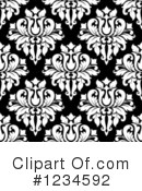 Damask Clipart #1234592 by Vector Tradition SM