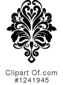 Damask Clipart #1241945 by Vector Tradition SM