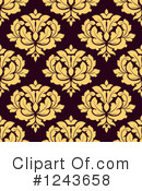 Damask Clipart #1243658 by Vector Tradition SM