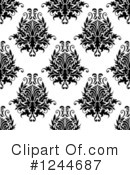Damask Clipart #1244687 by Vector Tradition SM