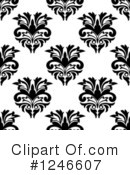 Damask Clipart #1246607 by Vector Tradition SM