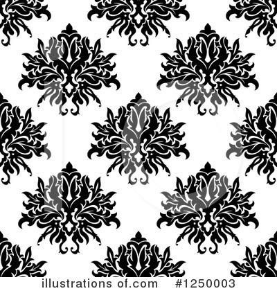 Royalty-Free (RF) Damask Clipart Illustration by Vector Tradition SM - Stock Sample #1250003