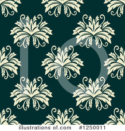 Royalty-Free (RF) Damask Clipart Illustration by Vector Tradition SM - Stock Sample #1250011