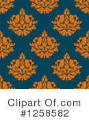 Damask Clipart #1258582 by Vector Tradition SM