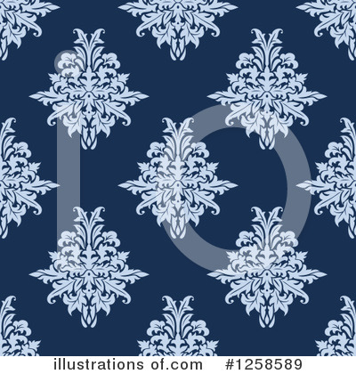 Royalty-Free (RF) Damask Clipart Illustration by Vector Tradition SM - Stock Sample #1258589