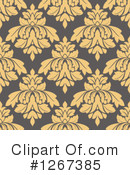 Damask Clipart #1267385 by Vector Tradition SM