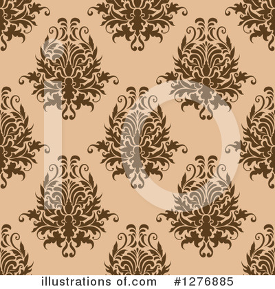 Royalty-Free (RF) Damask Clipart Illustration by Vector Tradition SM - Stock Sample #1276885
