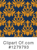 Damask Clipart #1279793 by Vector Tradition SM