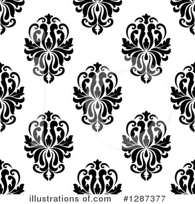 Royalty-Free (RF) Damask Clipart Illustration by Vector Tradition SM - Stock Sample #1287377