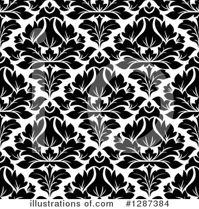 Royalty-Free (RF) Damask Clipart Illustration by Vector Tradition SM - Stock Sample #1287384