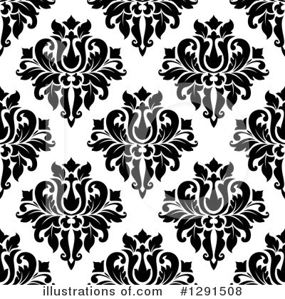 Royalty-Free (RF) Damask Clipart Illustration by Vector Tradition SM - Stock Sample #1291508