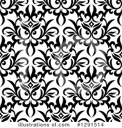 Royalty-Free (RF) Damask Clipart Illustration by Vector Tradition SM - Stock Sample #1291514