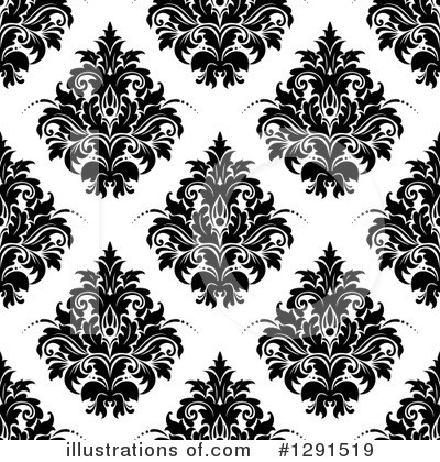 Royalty-Free (RF) Damask Clipart Illustration by Vector Tradition SM - Stock Sample #1291519