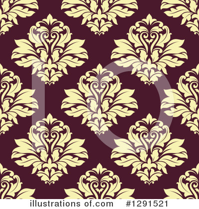 Royalty-Free (RF) Damask Clipart Illustration by Vector Tradition SM - Stock Sample #1291521