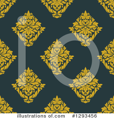 Royalty-Free (RF) Damask Clipart Illustration by Vector Tradition SM - Stock Sample #1293456
