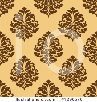 Royalty-Free (RF) Damask Clipart Illustration by Vector Tradition SM - Stock Sample #1296576