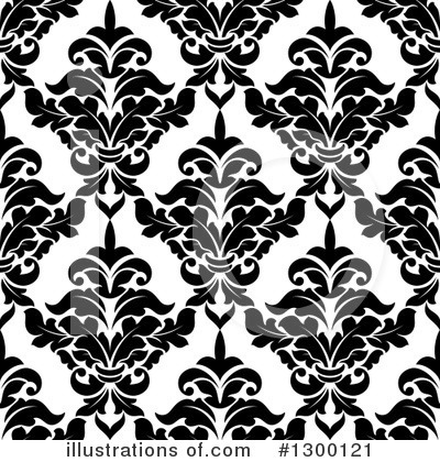 Royalty-Free (RF) Damask Clipart Illustration by Vector Tradition SM - Stock Sample #1300121