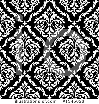 Royalty-Free (RF) Damask Clipart Illustration by Vector Tradition SM - Stock Sample #1345026