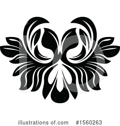 Royalty-Free (RF) Damask Clipart Illustration by dero - Stock Sample #1560263